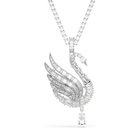 Swarovski Vienna kaulakoru, vaalea metalli ja kirkkaat kristallit, 5754828