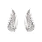 Swarovski Classica korvakorut, hopea ja kirkkaat zirkoniat, 5745016