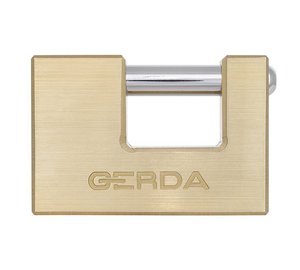 Gerda T90 Solid Blue lukko 90mm, 3 avainta