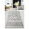Asir matto Chart Ecru 80x140 cm – kuva 1