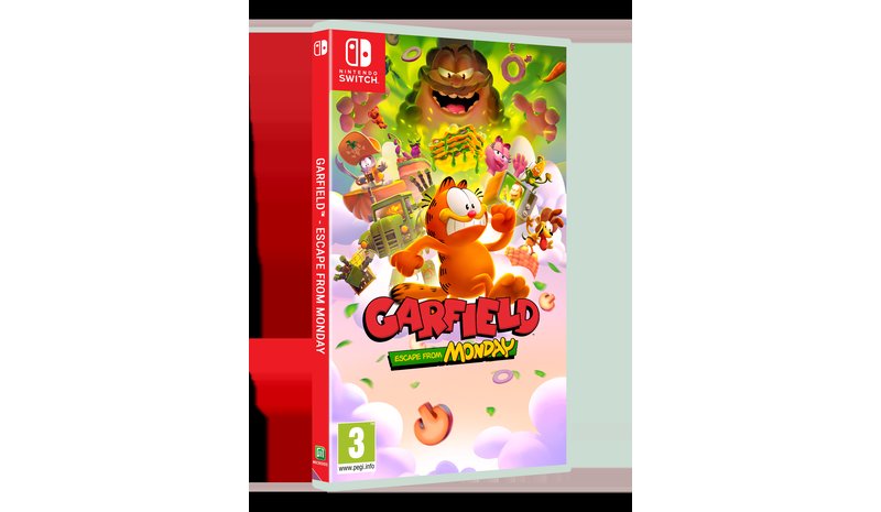 Garfield: Escape from Monday, Nintendo Switch -peli – kuva 1/1