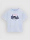 Roxy Eveoversize Washed Kids T-Paita cerulean Tytöt