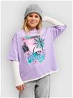 Roxy Rain Falls Kids Longsleeve T-Shirt viola Tytöt
