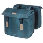 Tavaratelineen laukku BASIL ELEGANCE DOUBLE PANNIER BAG 40-49 Universal Bridge System, vedenpitävä estate blue (UUSI)