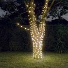 vidaXL Aurinkoenergia keijuvalot 5kpl 5x200 LED lämmin valk. sisä/ulko, Valaisimet