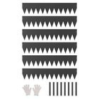 Teräsreunusta nurmikolle ja kukkapenkeille 1016 x 203 x 1,5 mm (6 kpl.)
