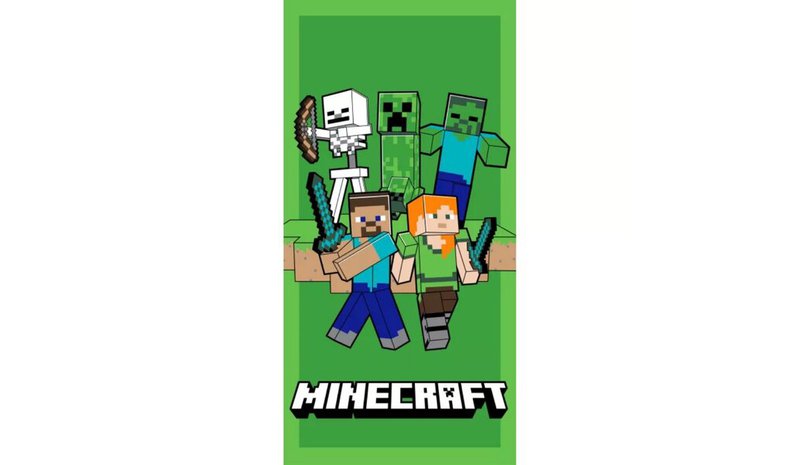 Minecraft Fast Dry -pyyhe 70 × 140 cm