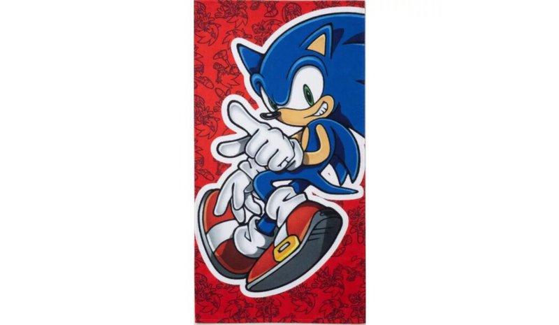 Sonic the Hedgehog pyyhe 70 × 140 cm