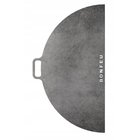 Puoliympyrän muotoinen grillilevy BonFeu BonPlancha, 62x35x2 cm, harmaa