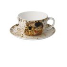 Kuppi teetä / cappuccinoa varten Gustav Klimt Kiss