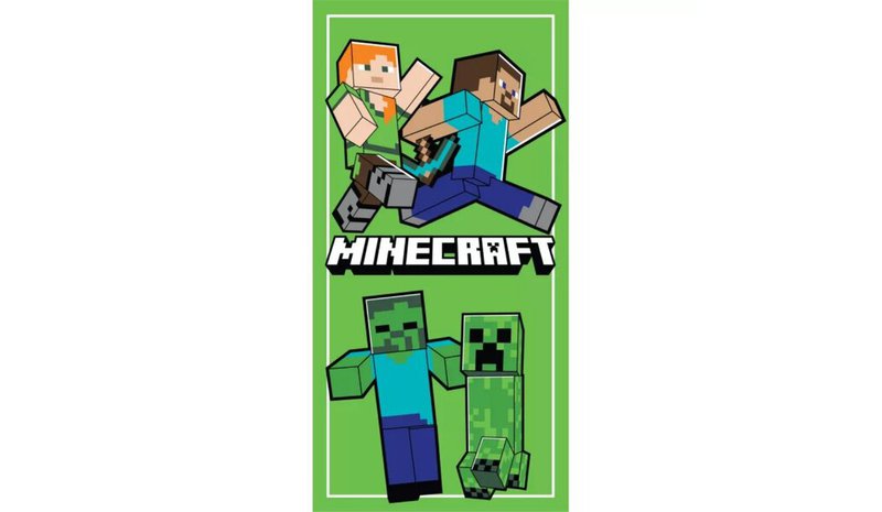 Minecraft-pyyhe 70 × 140 cm