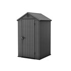 Puutarhavaja Keter Darwin 4x4, 125,8x116,3x205 cm, harmaa