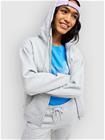 Roxy Surf Stoked Zipped Brushed Vetoketjullinen Huppari medium grey heather Naiset