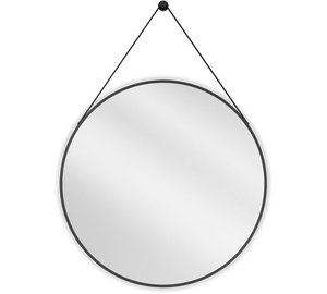 Kylpyhuoneen peili Mexen String, 80 cm, musta