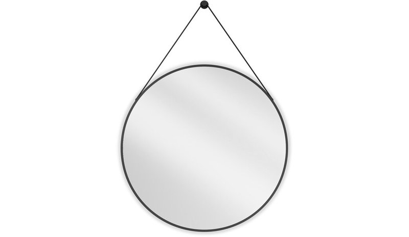Kylpyhuoneen peili Mexen String, 80 cm, musta