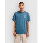 RVCA Mad Local T-paita duck blue Miehet