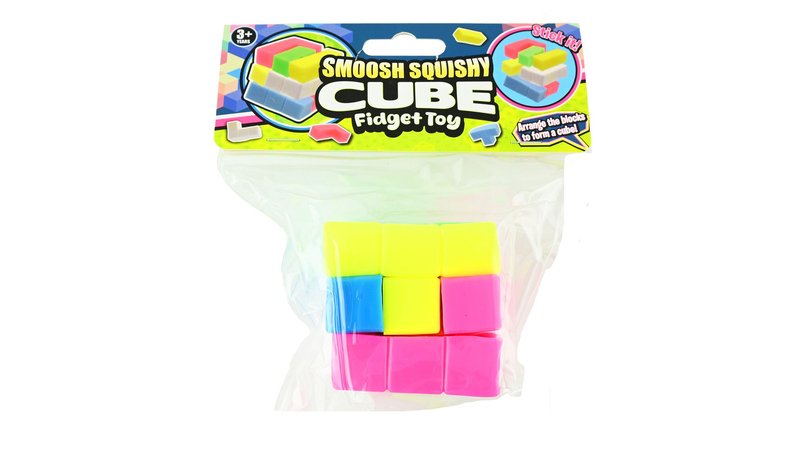 SMOOSH SQUISHY CUBE FIDGET LELU – kuva 1/1