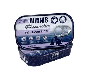Gunnis - Toppers Cod & Capelin, Cat - 85 g