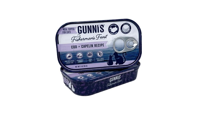 Gunnis - Toppers Cod & Capelin, Cat - 85 g