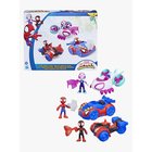 Spidey And His Amazing Friends Figuuri + Ajoneuvo 3-pack