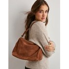 BECKSä–NDERGAARD - Ruskea - Suede Ginni Medi Bag
