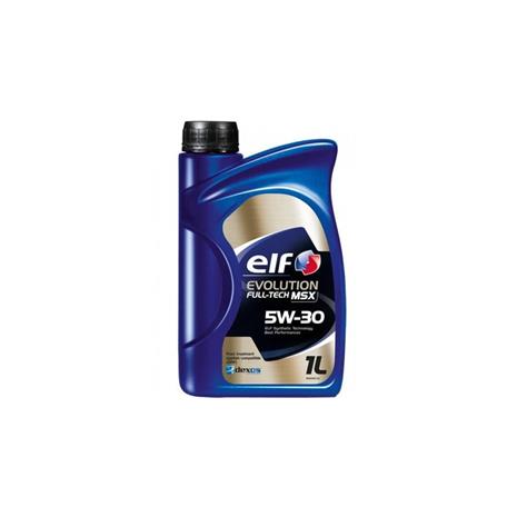 Moottoriöljy ELF EVOLUTION FULL-TECH MSX 5W30 1L. 5w-30