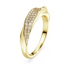 Swarovski Classica sormus, kullattu hopea ja kirkkaat zirkonit, 5746018