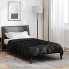 vidaXL Koko Vuoden Peitto 155 x 200 cm 300 g/m² Musta