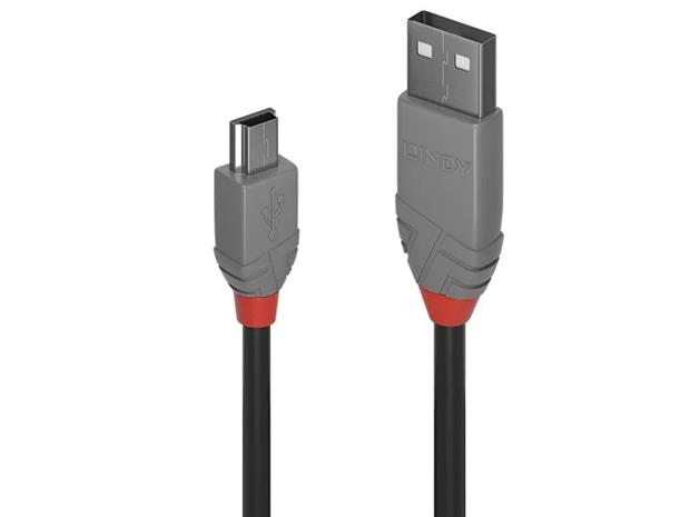 Lindy Anthra Line - USB cable - USB to mini-USB Type B - 2 m