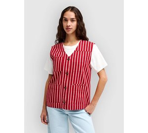 RVCA Pippa Utility Liivi brick red Naiset