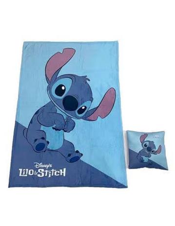Disney Stitch polar blanket + cushion set – kuva 2/2