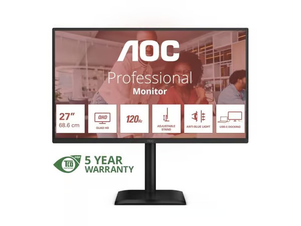 AOC Q27E4CV (27"), näyttö