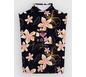 Roxy Stay Magical Printed Surf Poncho anthracite hbcs real s