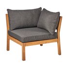 1898 Stockaryd sohvamoduuli kulmaosa teak/dark grey