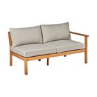 1898 Stockaryd sohvamoduuli 2-istuttava vasen teak/light grey