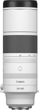 Canon RF 200-800 mm F6.3-9 IS USM Telephoto Camera Lenses, Black/White