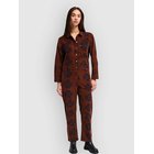 RVCA Shannen Relaxed Jumpsuit chocolate Naiset