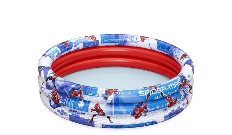 Bestway Marvel Spider-Man 3-Ring 1.22 m x 30 cm Inflatable Kiddie Pool