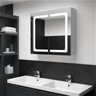 vidaXL LED kylpyhuoneen peilikaappi 80x12,2x68 cm, Muut huonekalut