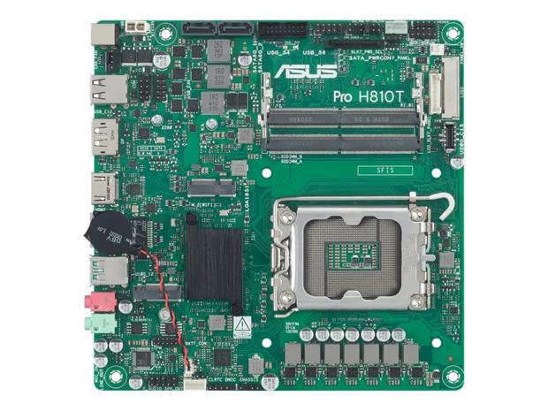 ASUS Pro H810T-CSM Intel H810 LGA 1851 (Socket V1) Thin Mini ITX