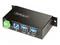StarTech.com 5G4AINDRM-USB-A-HUB interface hub USB 3.2 Gen 1 (3.1 Gen 1) Type-B 5000 Mbit/s Black – kuva 4