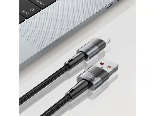 Tech-Protect UltraBoost USB-C / USB-C 66W 6A 2m Cable - Grey