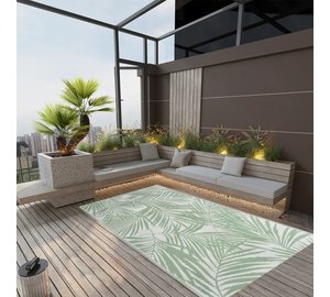 vidaXL Ulkomatto ARAKIL vihreä 160x230 cm PP
