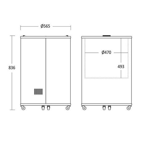 Can cooler Scandomestic TK86BE