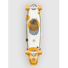 Flying Wheels Tropical 35"" Surfskate orange