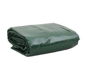 vidaXL Pressu vihreä 5x8 m 650 g/m²