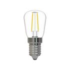 PRIOS-LED-lamppu E14 ST26, 1,5 W, 2 700 K, lasi