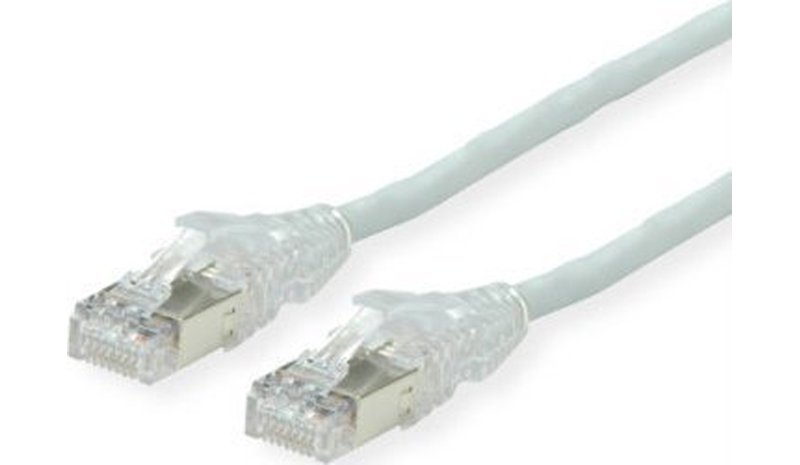 Dätwyler verkkokaapeli S/ftp Cat.6a Lsoh, 2m, harmaa – kuva 1/1