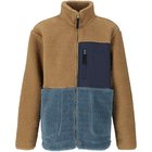SLOPE Katau Teddy, fleecepusero, junior, petrified oak