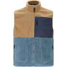 SLOPE Katau Teddy, fleece-liivi, miesten, petrified oak